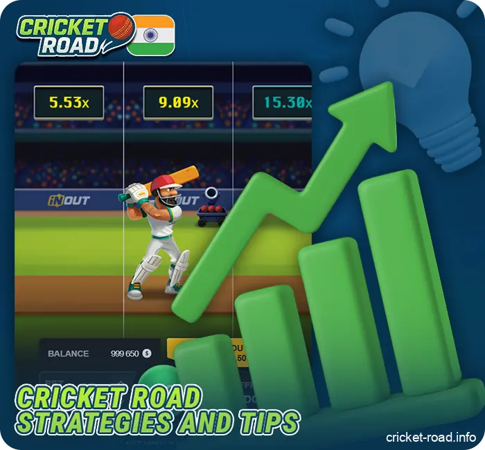 Play Cricket Road using strategies - the best tips